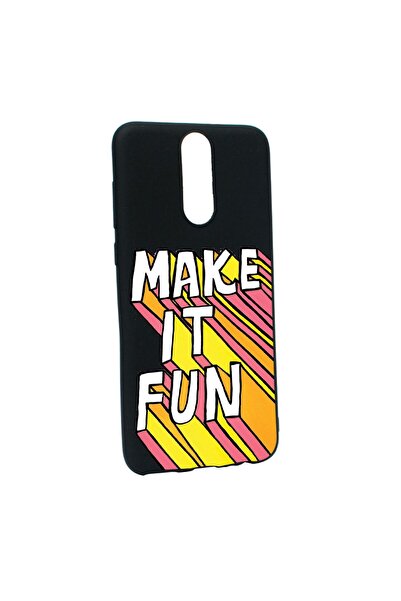 bestcase Husa Silicon Make It Fun, compatibila cu Nokia 2.4, rezistenta la uz...