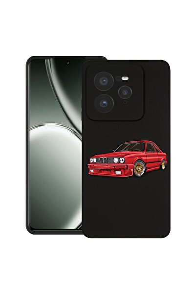 bestcase Θήκη για Realme GT 7 Pro με σχέδιο κλασικού αυτοκινήτου, TPU Ματ Εξα...