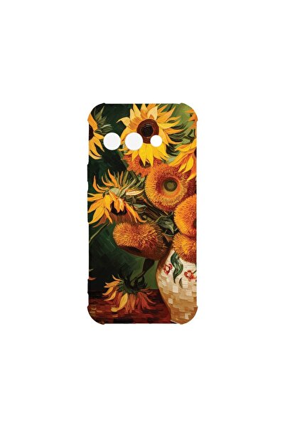 bestcase Калъф за Google Pixel 9a, BestCase® Anti Shock 1.5MM, Дизайн Слънчог...