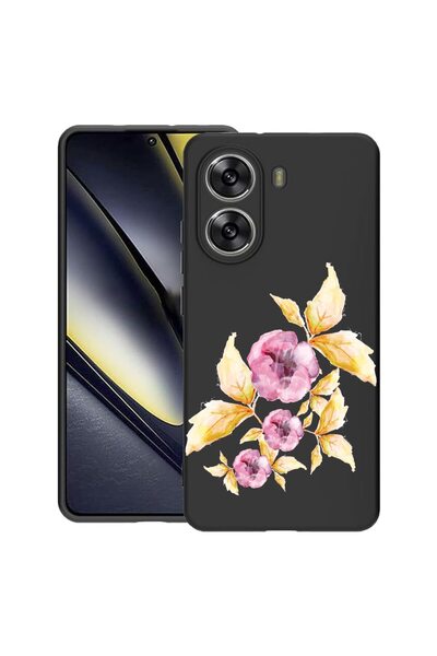 bestcase Λεπτή Θήκη Σιλικόνης για Poco X7 Pro, Παστέλ Λουλούδια, 1992025 B 1893