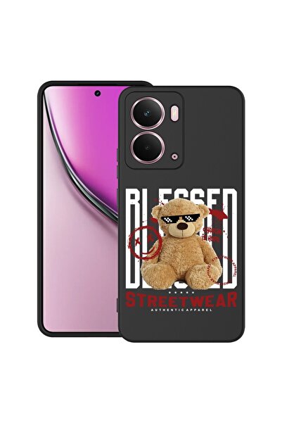 bestcase ¬Æ Husa pentru Realme P3 cu Design Teddy Bear Blessed, TPU Mat Ultra...