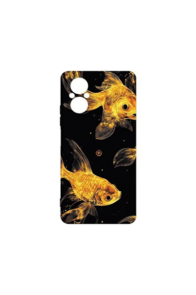 bestcase Θήκη Slim Premium Σιλικόνης 1.2MM, Συμβατή με Realme C67, Χρυσά Ψάρι...
