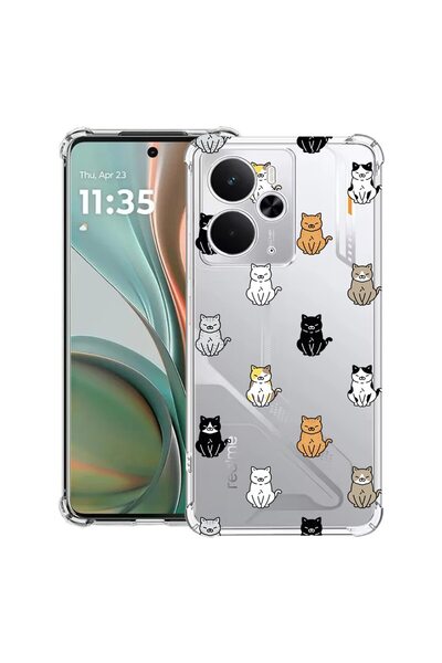 bestcase Husă Antișoc Compatibilă cu Poco M7 Pro 5G, cu Design cu Model de Pi...
