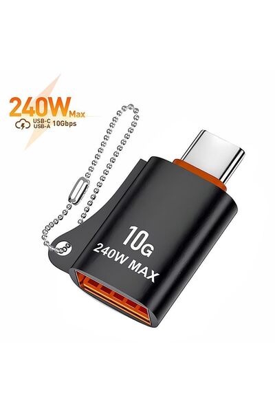 Techsuit Προσαρμογέας USB-C OTG 240W 10Gbps