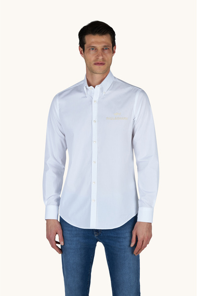 PAUL&SHARK Men's Woven Cotton Shirt