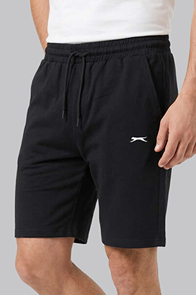Slazenger 7050 Men's 100% Cotton Linen Buttoned Comfortable Fit Shorts