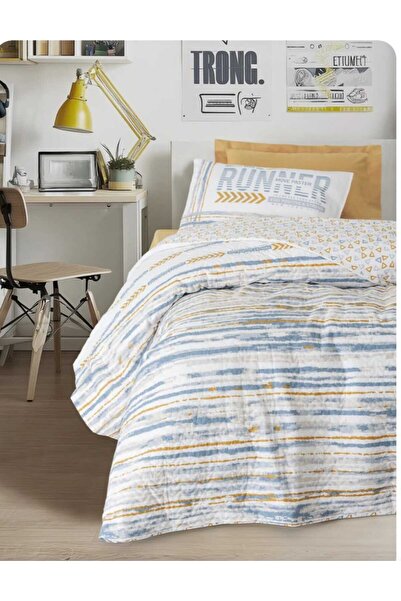 Cotton Box Dashon Single Quilted Duvet Cover Set