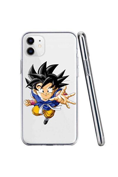 OEM Husa compatibila cu Apple iPhone 11 Silicon Transparenta Model Dragon Bal...