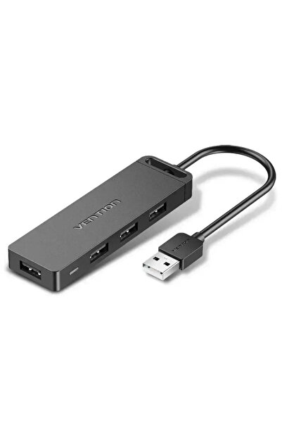 Vention Διανομέας USB 2.0 5 Θυρών με σύνδεση USB-A και Θύρα Φόρτισης 0,15μ CHMBD