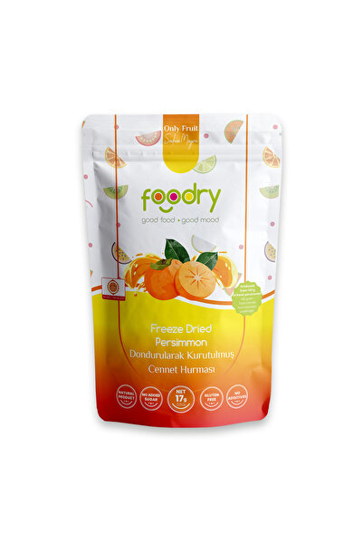 Foodry Dondurularak Kurutulmuş Cennet Hurması - Freeze Dry Cennet Hurması 17g...