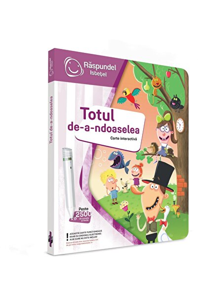 Albi Raspundel Istetel, carte interactiva Totul de-a-nd