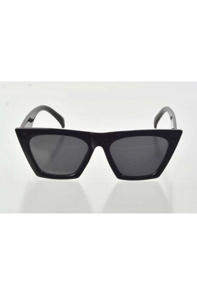 Generic Brand Black Frame Cat Eye Women's Sunglasses - Fashion Eyewear