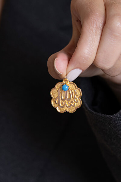 Bayar Gold 14 Ayar Altın Papatya Maşallah Kolye Ucu