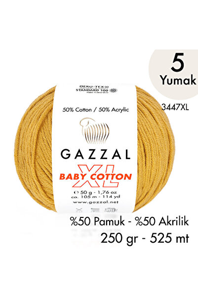 Gazzal Baby Cotton XL 3447XL