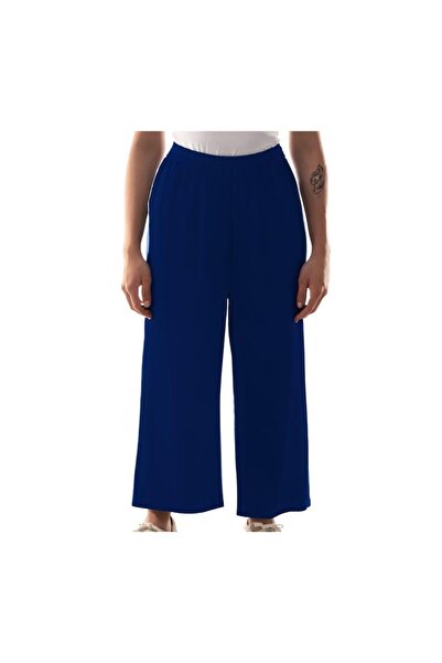 Peach Women's Casual Wide Legged Plazzo, Wide-Leg Flowy Trousers (UAE/KSA, Al...