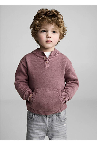 MANGO Baby Pullover mit Kängurutasche