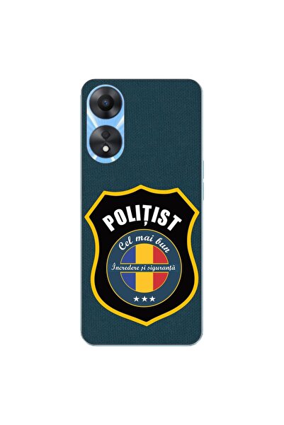 OEM Husa compatibila cu Oppo A78 4G (CPH2565) Silicon Gel Tpu Model Politist