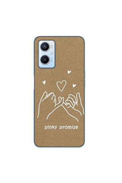 OEM Калъф, съвместим с Oppo A96 4G, силиконов гел TPU модел BFF Pinky Promise
