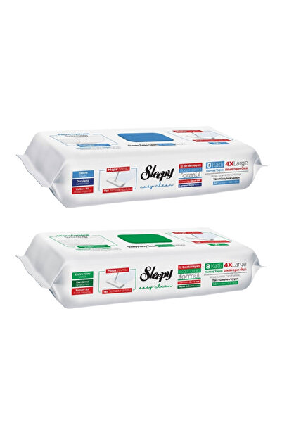Sleepy PACHET PROMO - 2 x EASY CLEAN lavete umede pentru curățarea podelelor,...
