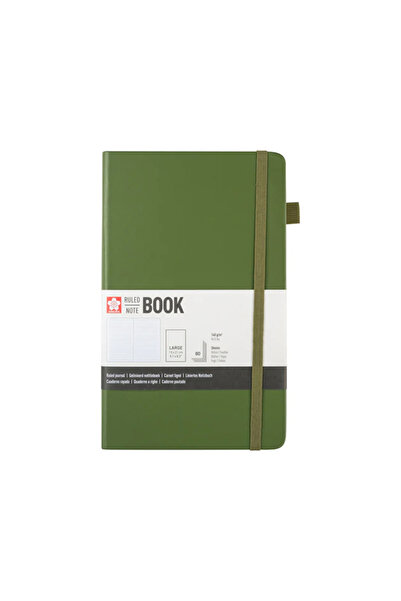 Sakura Ruled Notebook Pine Needle 13X21Cm 140Gr 80 Sheets Lined Notebook