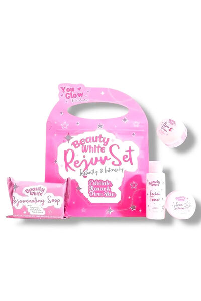 You Glow babe مجموعة بيوتي وايت لتجديد البشرة