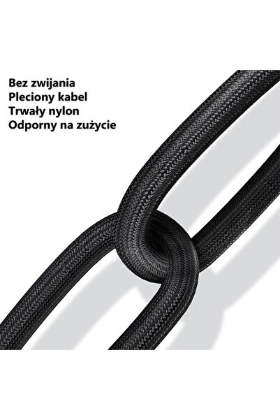 Usams Kabel pleciony U33 lightning 1,2m2A Fast Charging niebieski/cyan SJ360U...