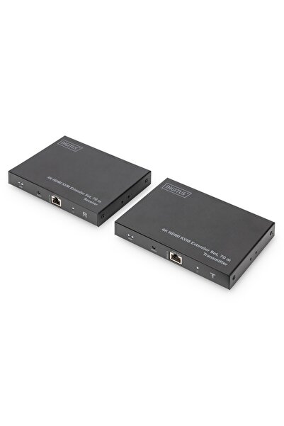 Digitus Przed≈Çu≈ºacz/Extender KVM HDMI+USB 70m po kat. 6 UTP/IP 4K 60Hz audi...
