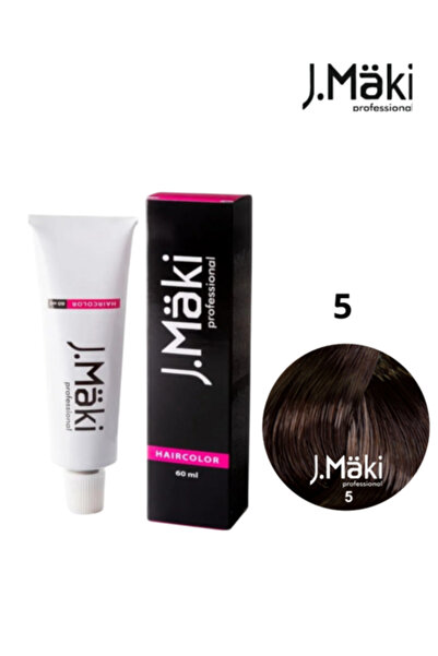 J.Mäki professional J.Maki Professional - Vopsea de păr permanentă 5 - Maro d...