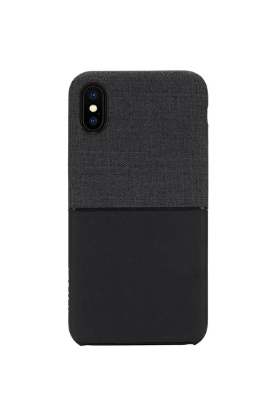 İncase Husă texturată cu capse - iPhone Xs Max (Negru)