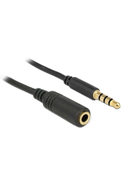 DELOCK Cablu iPhone Jack 3,5mm -> 3,5mm St/Bu 3.00m 4 pini