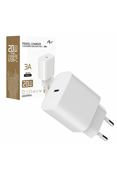 ART Încărcător de rețea Pd/Qc 4.0 1x Usb-C 3A 20W