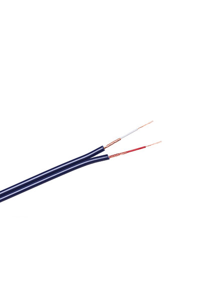 LP Kabel 2 x RCA-4mm niebieski