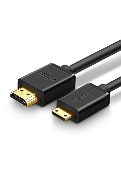 Ugreen Cablu HDMI - mini HDMI 19 pini 2.0v 4K 60Hz 30AWG 1,5m negru (11167)
