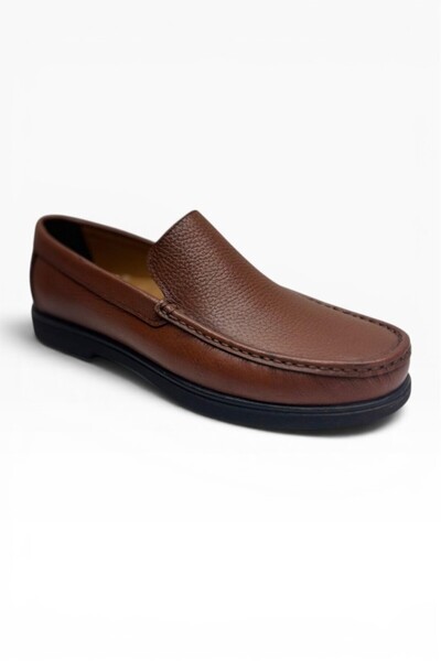 Cakgo 803-26 Genuine Printed Leather Orthopedic Men's Shoes