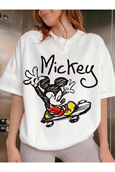 SAUDI DISNEYLAND disneyland Men and Women's 100% Cotton T-Shirt - Oversized C...