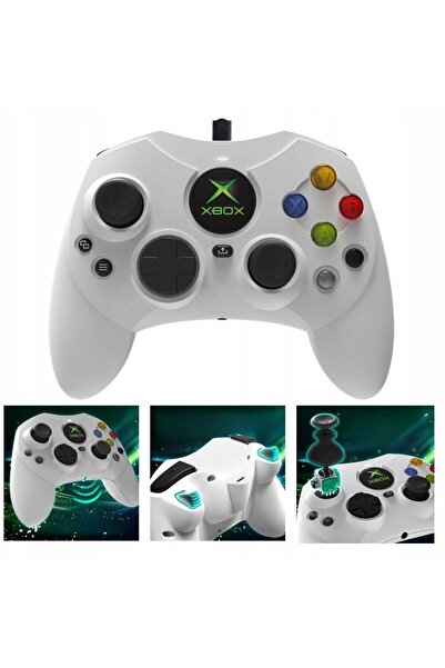 Hyperkin Controler DuchesS cu fir alb pentru XBOX