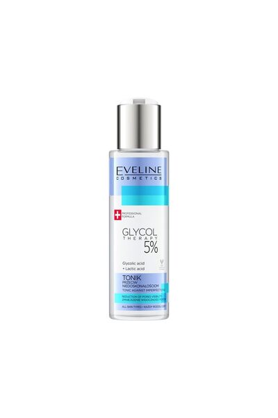 Eveline Cosmetics Terapia cu Glicol, 5% Acid Glicolic, Anti-imperfecțiuni, Lo...