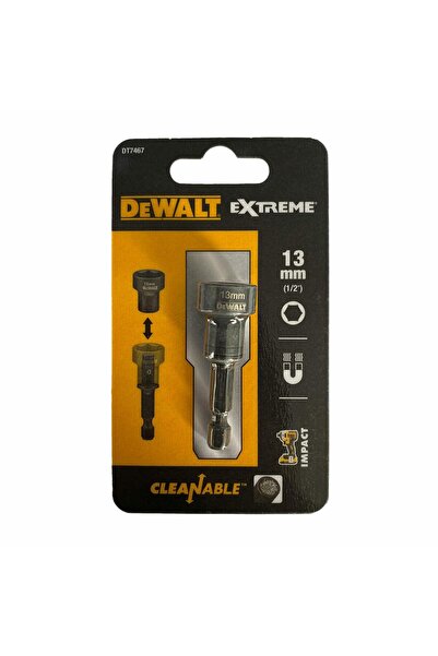 Dewalt KO≈ÉC√ìWKA Z NASADKƒÑ 13mm UDAROWA SAMOCZYSZCZƒÑCA