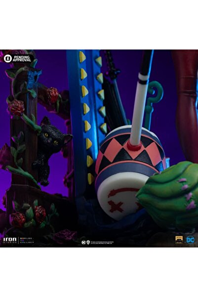 Iron Studios Harley Quinn Figür Deluxe Figür - Gotham City Sirens - Art Scale 1/10 -