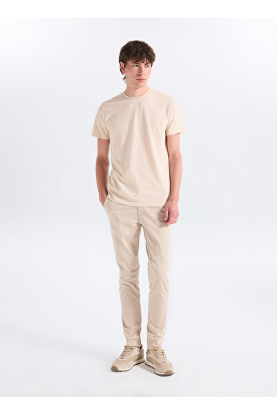 ALTINYILDIZ CLASSICS Bej Erkek Slim Fit Pantolon ACE001262040