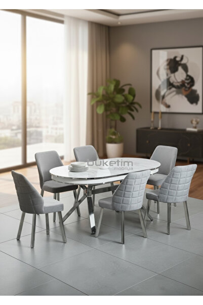 Buketim Mobilya Midye sandalye bohem masa takımı mutfak salon cafe restoran p...