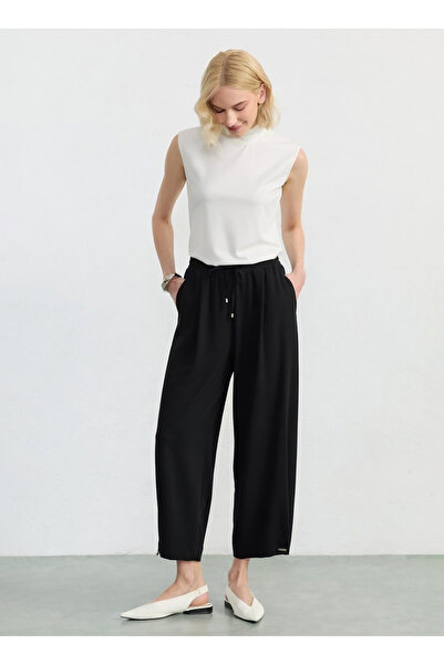 Selen Siyah Kadın Pantolon 26YSL5620