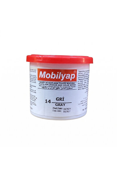 Mobilyap Gri Ahşap Mobilya Parke Tamir Dolgu Macunu Çatlak Çizik Giderici Kul...