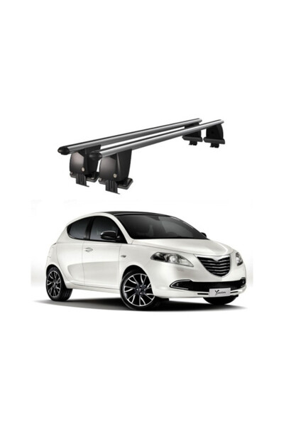 OEM Bare transverse portbagaj aluminiu compatible plafon neted lancia ypsilon...