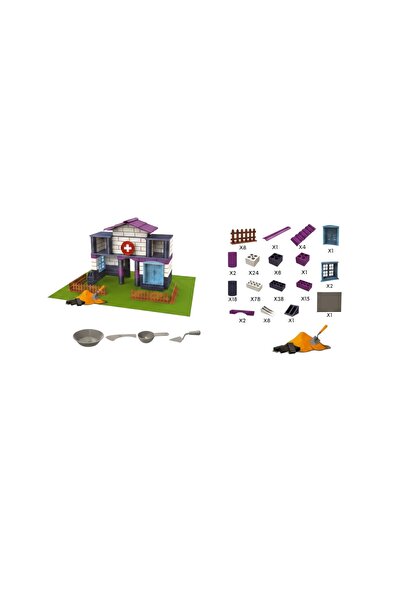 TUFY TOYS Hospital Building Set - Bricks and Toys Set with Cement