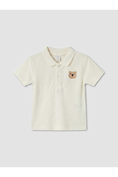 LC Waikiki I Devrik Roba Collar Embroidered Baby Boy T-Shirt from Freezen Store