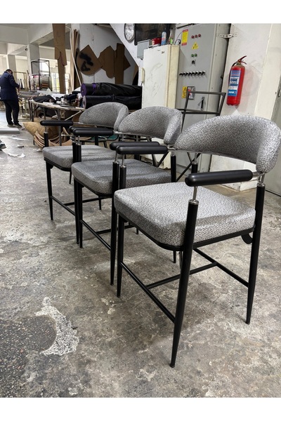 numan metal Quattro bar sandalyesi