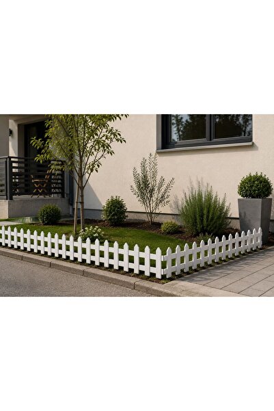 ArliaDesign DEKORATİF BAHÇE ÇİTİ - BEYAZ / 100 CM