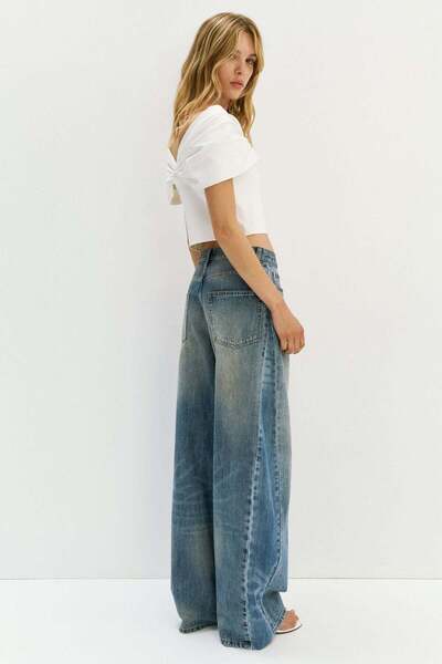 H&M Straight Regular Waist Jeans