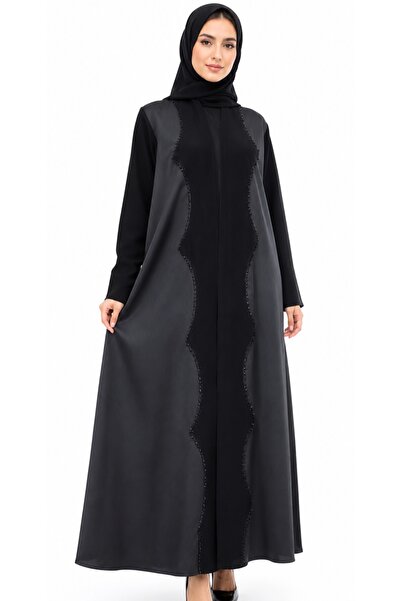 NOUR Lourin Abaya with High Class Beads Work